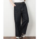 ワンウォッシュネイビー | ボーイッシュペインターパンツ | atONE