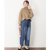 前バックルバルーンデニムパンツ | atONE | 詳細画像11 