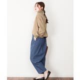 前バックルバルーンデニムパンツ | atONE | 詳細画像13 