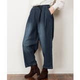 前バックルバルーンデニムパンツ | atONE | 詳細画像15 