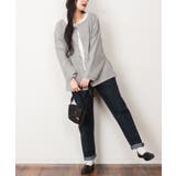 ウエストゴムテーパードデニムパンツ | atONE | 詳細画像16