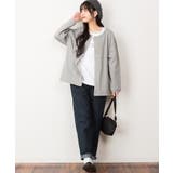 ウエストゴムテーパードデニムパンツ | atONE | 詳細画像17