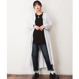 ウエストゴムテーパードデニムパンツ | atONE | 詳細画像20