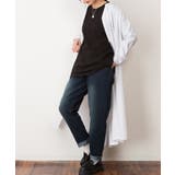 ウエストゴムテーパードデニムパンツ | atONE | 詳細画像21