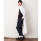 ウエストゴムテーパードデニムパンツ | atONE | 詳細画像22