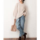 ウエストゴムテーパードデニムパンツ | atONE | 詳細画像26