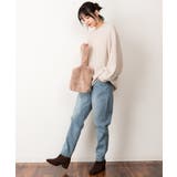 ウエストゴムテーパードデニムパンツ | atONE | 詳細画像27