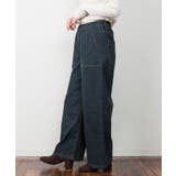 ウエストゴムストレッチデニムベイカーパンツ | atONE | 詳細画像20