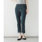 紐付きウエストゴムデニムパンツ | atONE | 詳細画像15