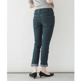 紐付きウエストゴムデニムパンツ | atONE | 詳細画像17