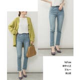 紐付きウエストゴムデニムパンツ | atONE | 詳細画像1