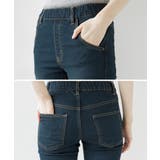 紐付きウエストゴムデニムパンツ | atONE | 詳細画像22