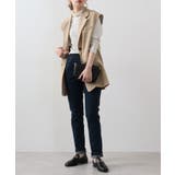 紐付きウエストゴムデニムパンツ | atONE | 詳細画像31