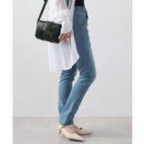 紐付きウエストゴムデニムパンツ | atONE | 詳細画像40