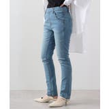 紐付きウエストゴムデニムパンツ | atONE | 詳細画像42