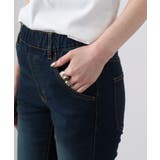 紐付きウエストゴムデニムパンツ | atONE | 詳細画像49