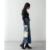 サイドタックデニムスカート | atONE | 詳細画像13