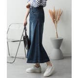 サイドタックデニムスカート | atONE | 詳細画像40