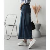 サイドタックデニムスカート | atONE | 詳細画像41