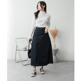 サイドタックデニムスカート | atONE | 詳細画像44