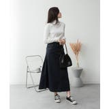 サイドタックデニムスカート | atONE | 詳細画像53