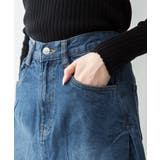 サイドタックデニムスカート | atONE | 詳細画像65