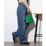 デニムカーヴィーパンツ | atONE | 詳細画像10