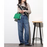 デニムカーヴィーパンツ | atONE | 詳細画像11