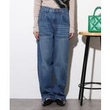 デニムカーヴィーパンツ | atONE | 詳細画像17