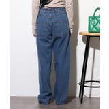 デニムカーヴィーパンツ | atONE | 詳細画像19