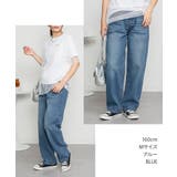 デニムカーヴィーパンツ | atONE | 詳細画像25