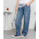 デニムカーヴィーパンツ | atONE | 詳細画像29