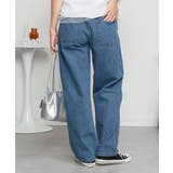 デニムカーヴィーパンツ | atONE | 詳細画像32