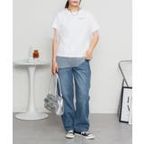 デニムカーヴィーパンツ | atONE | 詳細画像33