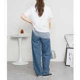 デニムカーヴィーパンツ | atONE | 詳細画像35