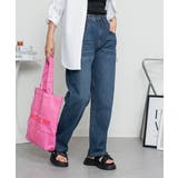 デニムカーヴィーパンツ | atONE | 詳細画像36