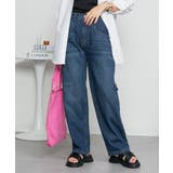 デニムカーヴィーパンツ | atONE | 詳細画像37