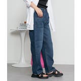 デニムカーヴィーパンツ | atONE | 詳細画像38