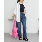 デニムカーヴィーパンツ | atONE | 詳細画像40