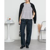 デニムカーヴィーパンツ | atONE | 詳細画像47