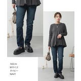 ストレッチデニムウエストゴムスリムパンツ | atONE | 詳細画像23