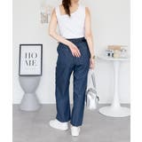 エアリーデニム ウエストゴムパンツ | atONE | 詳細画像15