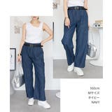 エアリーデニム ウエストゴムパンツ | atONE | 詳細画像16