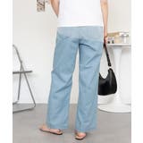 エアリーデニム ウエストゴムパンツ | atONE | 詳細画像4