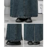 配色ショルダーデニムサロペットスカート | atONE | 詳細画像31 