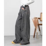 ルーズワイドパンツ | atONE | 詳細画像15 