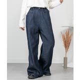 ドレープワイドフレアパンツ | atONE | 詳細画像12 