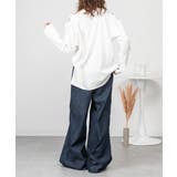 ドレープワイドフレアパンツ | atONE | 詳細画像17 