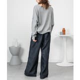 ドレープワイドフレアパンツ | atONE | 詳細画像24 