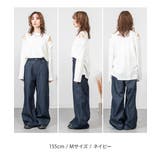 ドレープワイドフレアパンツ | atONE | 詳細画像25 